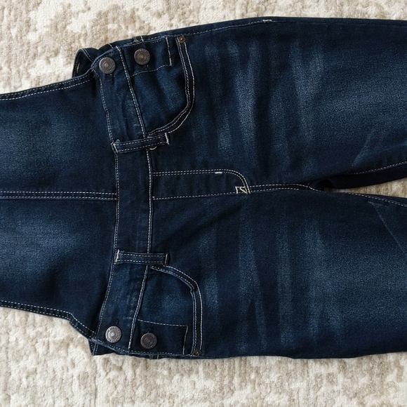 Wallflower Distressed Authentic Jean Overall XS Blue - Picture 5 of 16